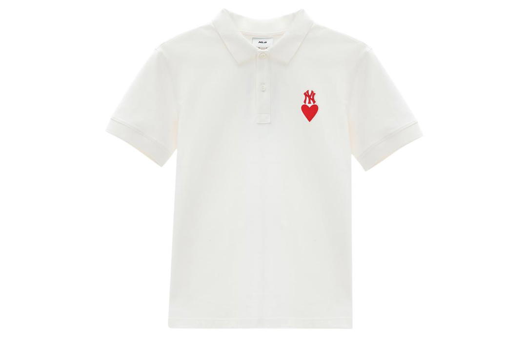 MLB MLB Polo Shirt Unisex Cream White