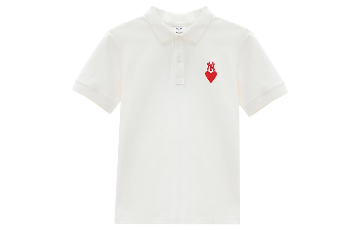 MLB MLB Polo Shirt Unisex Cream White