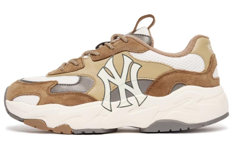 MLB MLB Big Ball Chunky Lite SD Cushioning Anti Slip And Wear Resistant Low Top Chunky Sneakers Unisex Brown