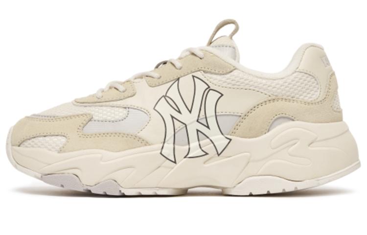 MLB MLB Big Ball Chunky Lite SD Cushioning Anti Slip Wear Resistant Breathability Low Top Chunky Sneakers Unisex Khaki