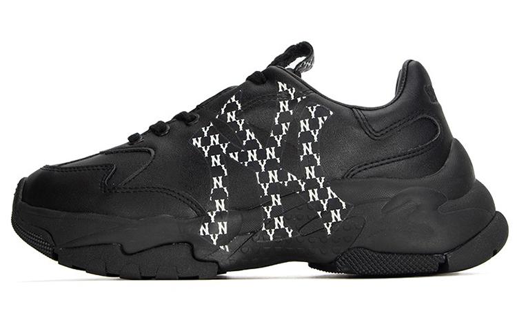 MLB MLB Big Ball Chunky Height Increasing Low Top Chunky Sneakers Unisex Black