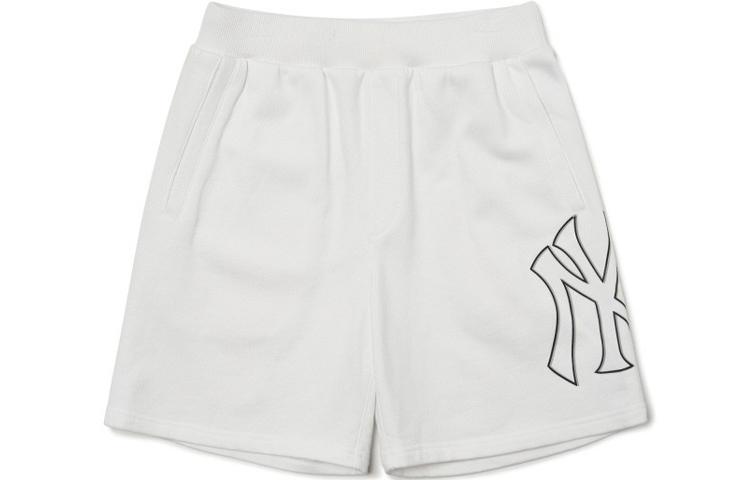 MLB MLB Base Logo Casual Shorts Unisex White