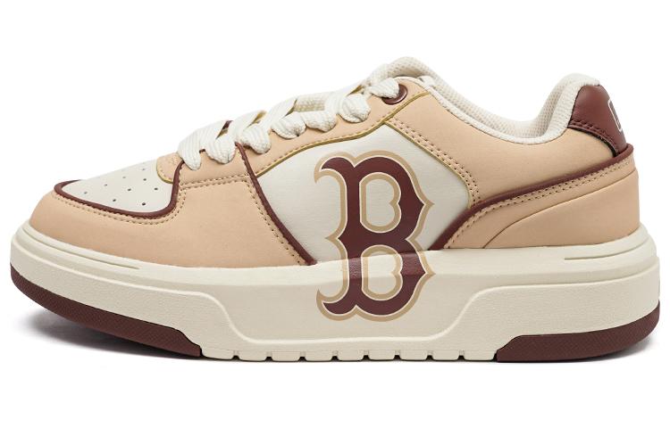 MLB MLB Chunky Liner Skateboard Shoes Unisex Low Top Beige Yellow/White