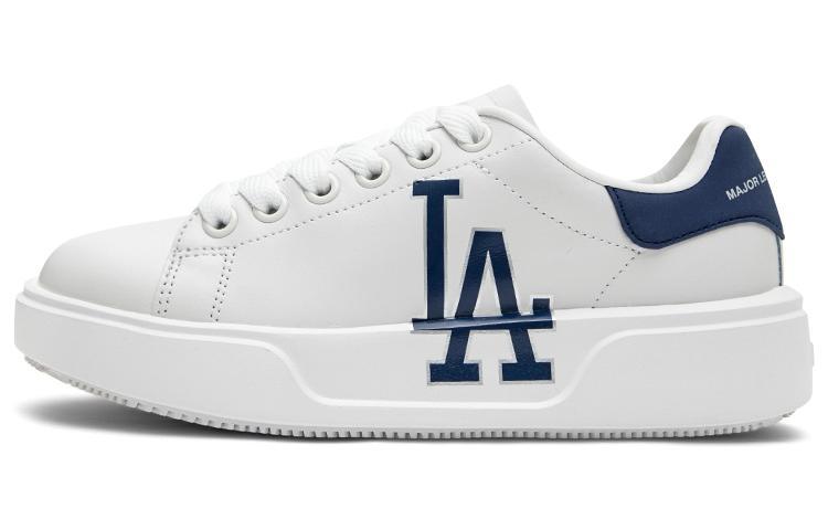 MLB MLB Chunky Classic Low Top Skateboard Shoes Unisex White Blue