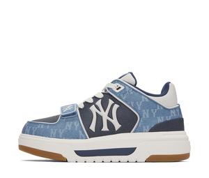 Buy MLB Chunky Liner Anti Slip Wear Resistant Mid Top Casual Shoes Unisex Blue at Sasom – Authentic and Ready to Ship