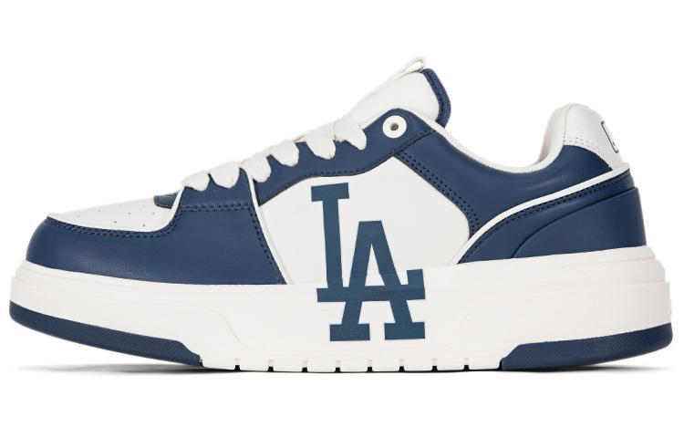 MLB MLB Chunky Liner Basic Anti Slip And Wear Resistant Height Increasing Low Top Skateboard Shoes Unisex Blue