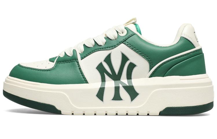 MLB MLB Chunky Liner Basic New York Yankees Slip Resistant Breathable Low Top Skateboard Shoes Unisex Green