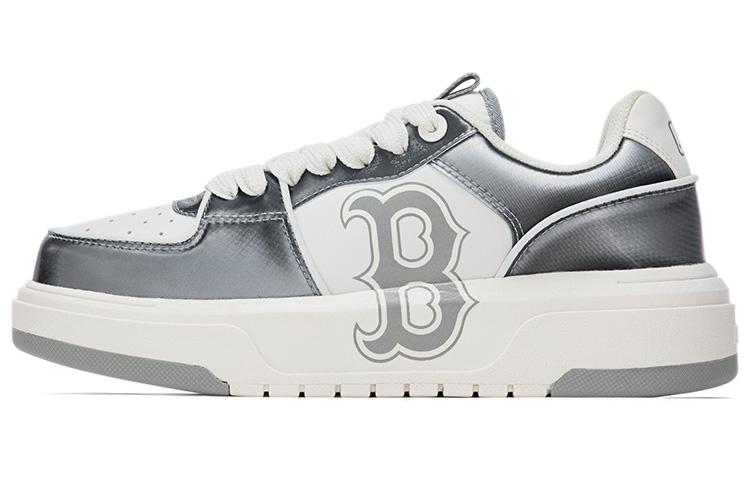 MLB MLB Chunky Liner Skateboard Shoes Unisex Low Top Gray White