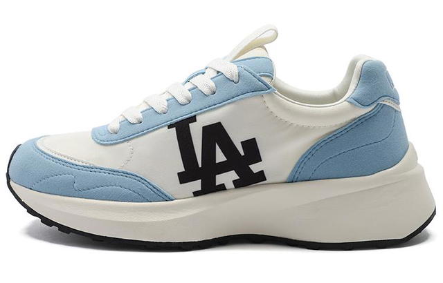 MLB MLB Chunky Jogger Anti-Slip And Wear-Resistant Lightweight Height Increasing Low-Top Chunky Sneakers Unisex Light Blue - view 1
