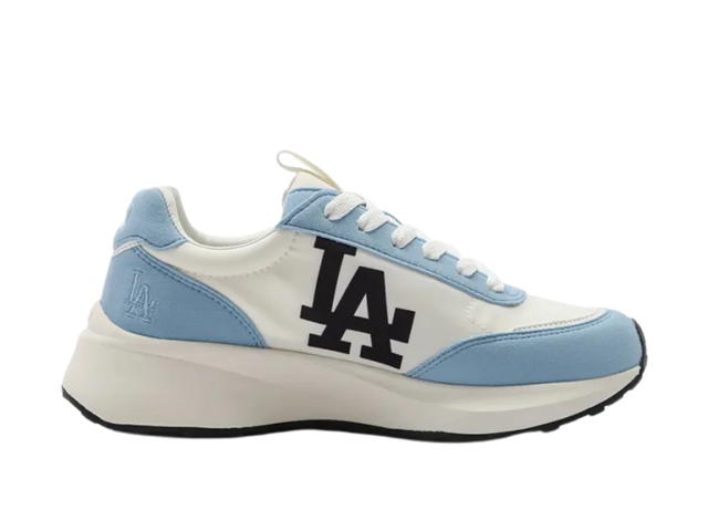 MLB MLB Chunky Jogger Anti-Slip And Wear-Resistant Lightweight Height Increasing Low-Top Chunky Sneakers Unisex Light Blue - view 2