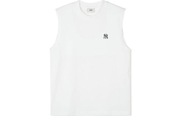 MLB MLB Base Logo Tank Tops Unisex Ecru