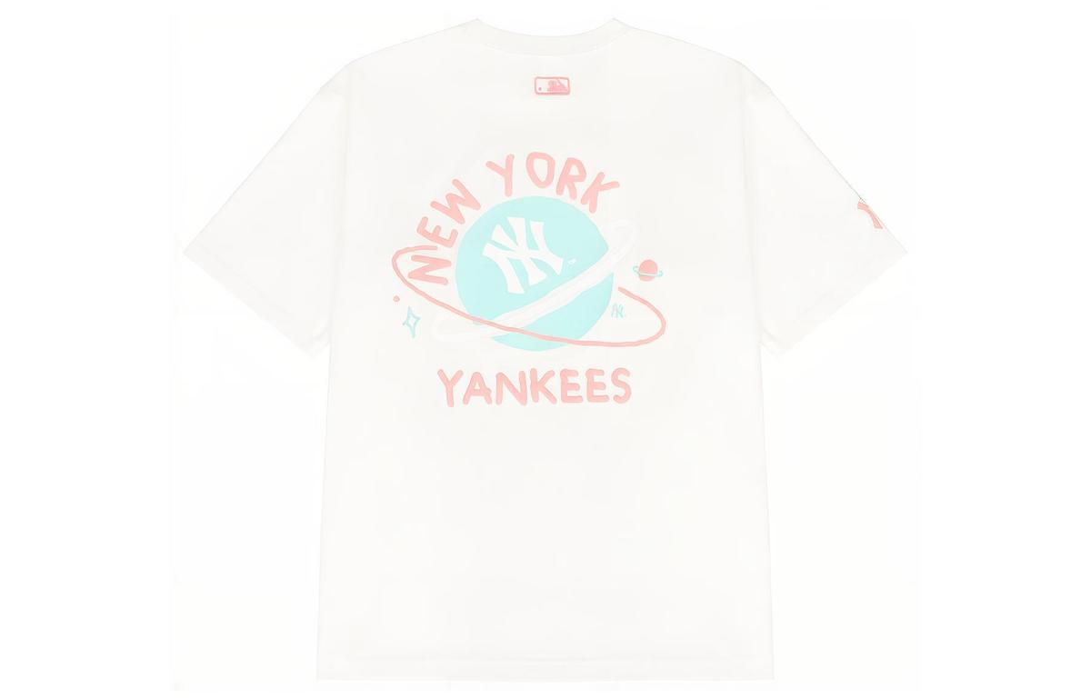 MLB MLB Drop Shoulder Sleeve T Shirt Unisex Cream