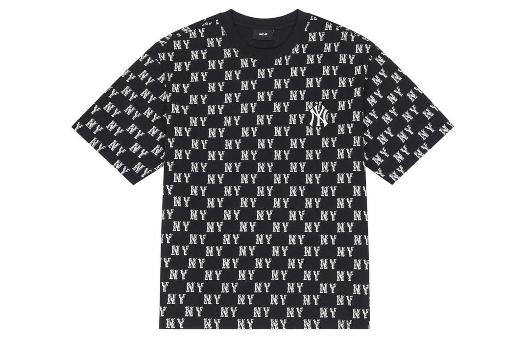 MLB MLB MONOGRAM Collection New York Yankees T Shirt Unisex Black