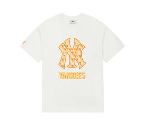 Buy MLB Drop Shoulder Sleeve T Shirt Unisex Cream at Sasom – Authentic and Ready to Ship