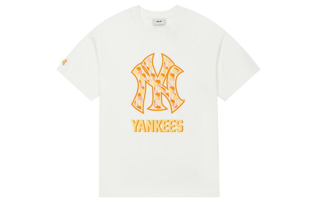 MLB MLB Drop Shoulder Sleeve T Shirt Unisex Cream
