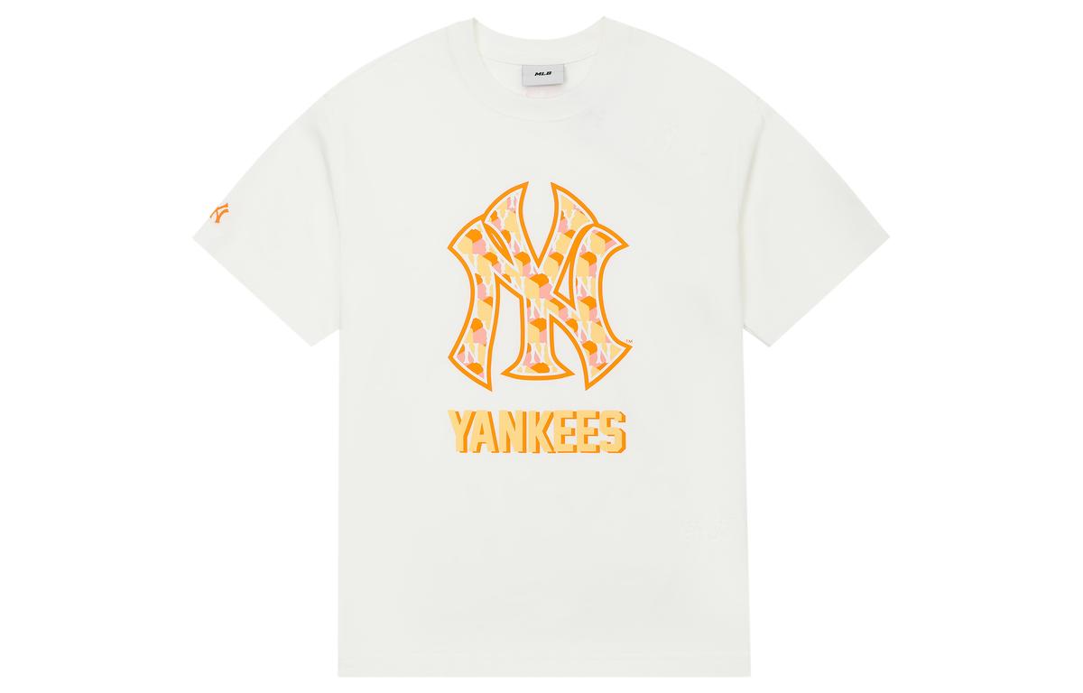 MLB MLB Drop Shoulder Sleeve T Shirt Unisex Cream