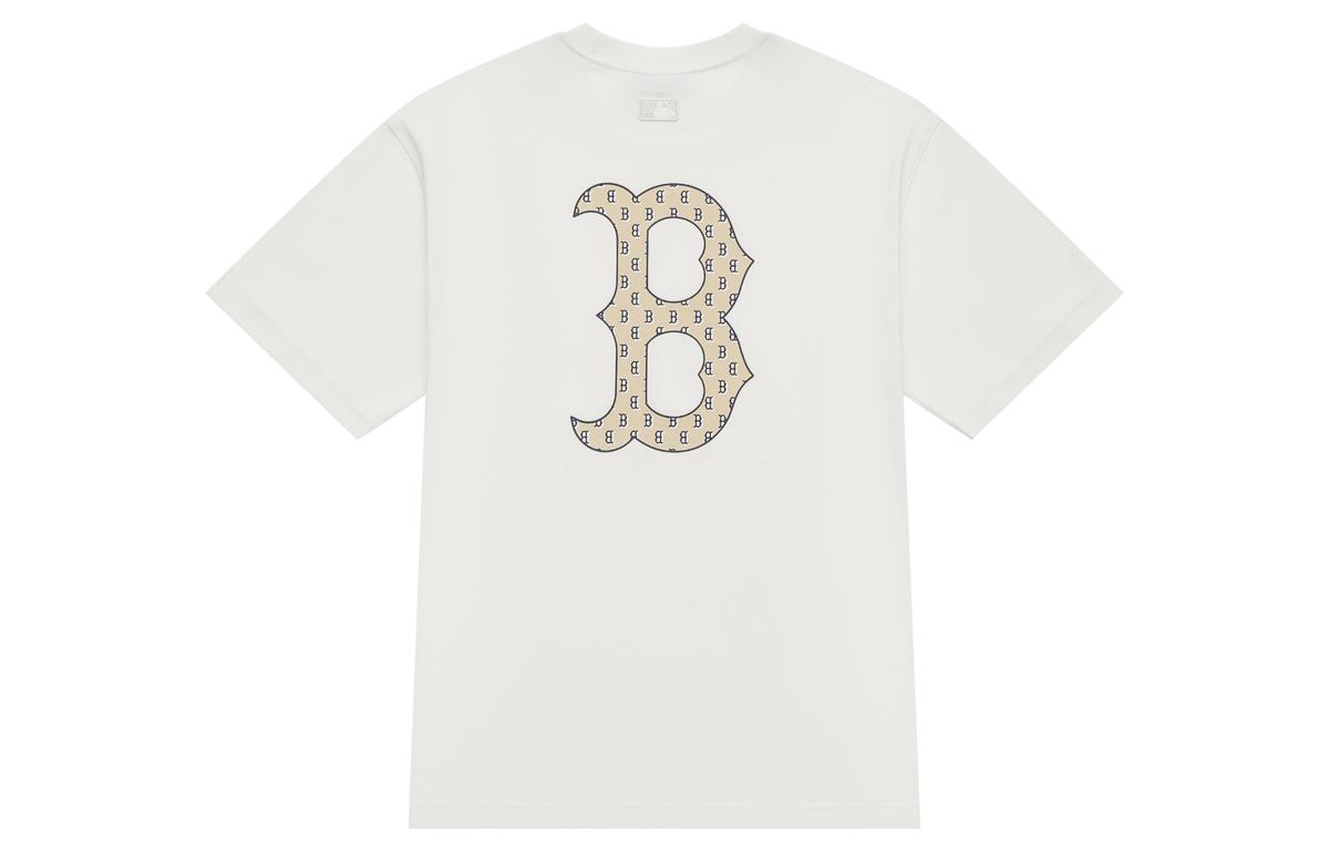 MLB MLB MONOGRAM Reading Collection SS24 T-Shirt Unisex Cream