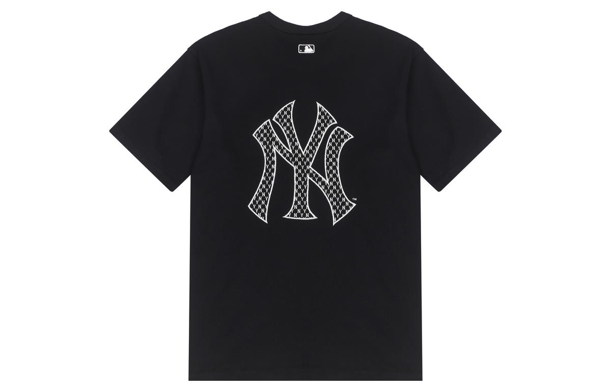 MLB MLB Old Flower T Shirts Unisex Black