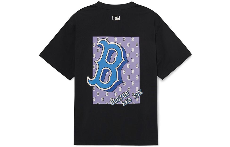 MLB MLB Drop Shoulder Sleeve T Shirt Unisex Charcoal Gray