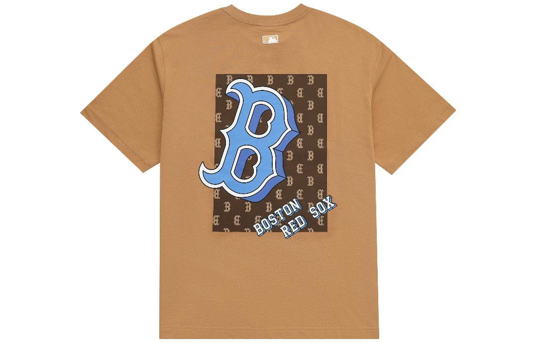 MLB MLB Drop Shoulder Sleeve T Shirt Unisex Sandy Brown