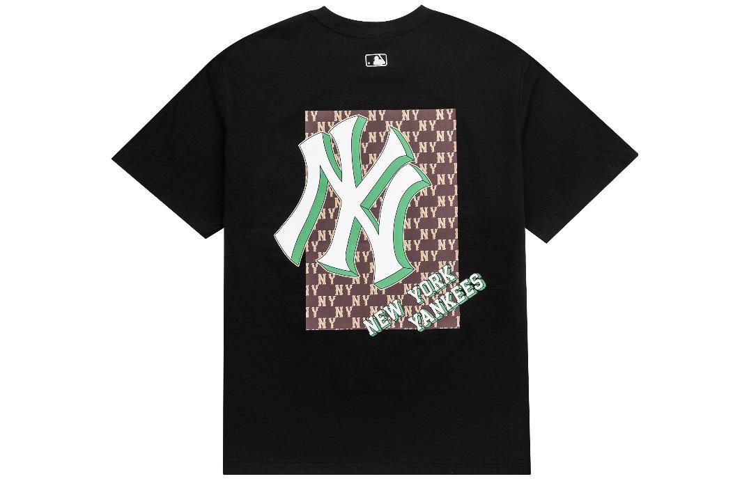 MLB MLB New York Yankees Drop Shoulder Sleeve T Shirt Unisex Black