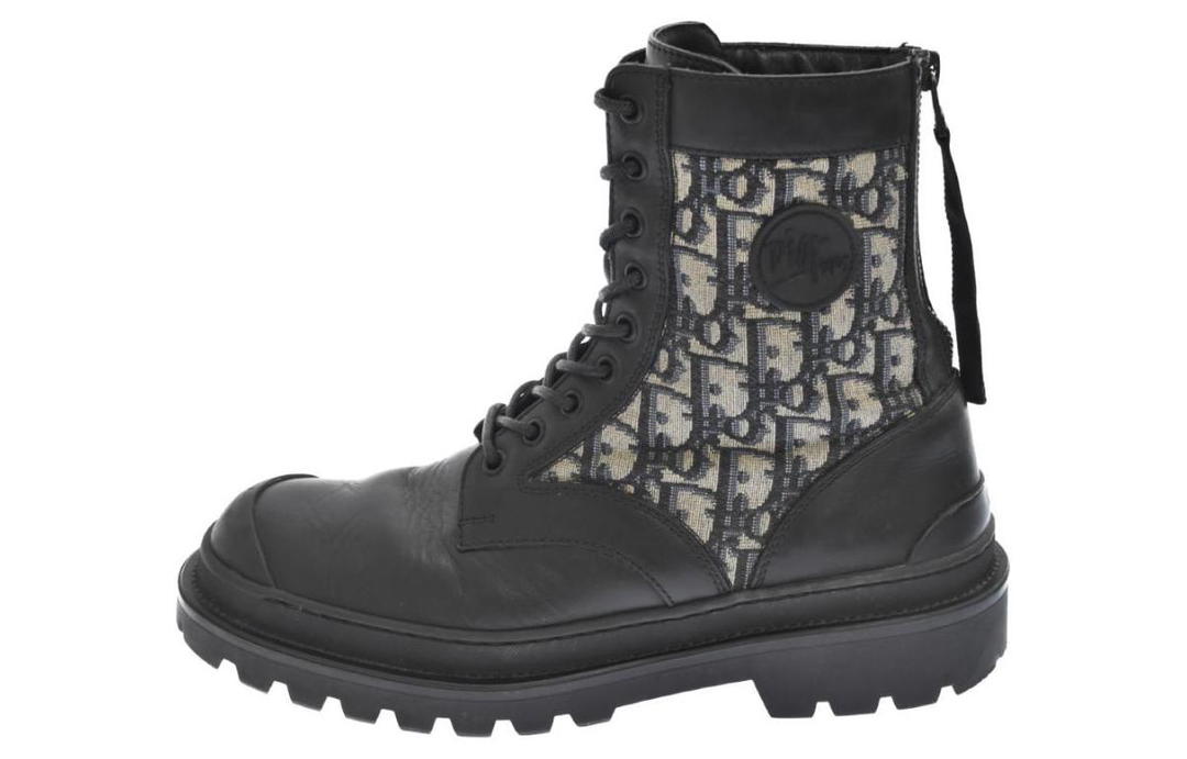 Dior Dior Explorer Martin Boot Men's Beige Black