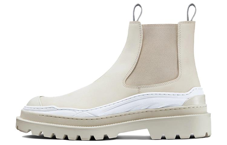 Dior Sacai x Dior And Sacai Chelsea Boots Men's Ecru