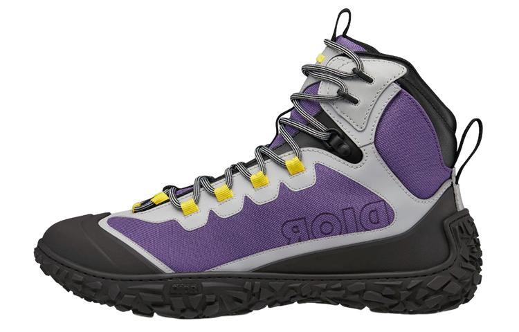 Dior Dior Diorizon Ankle-Length Outdoor Boots Men's Purple