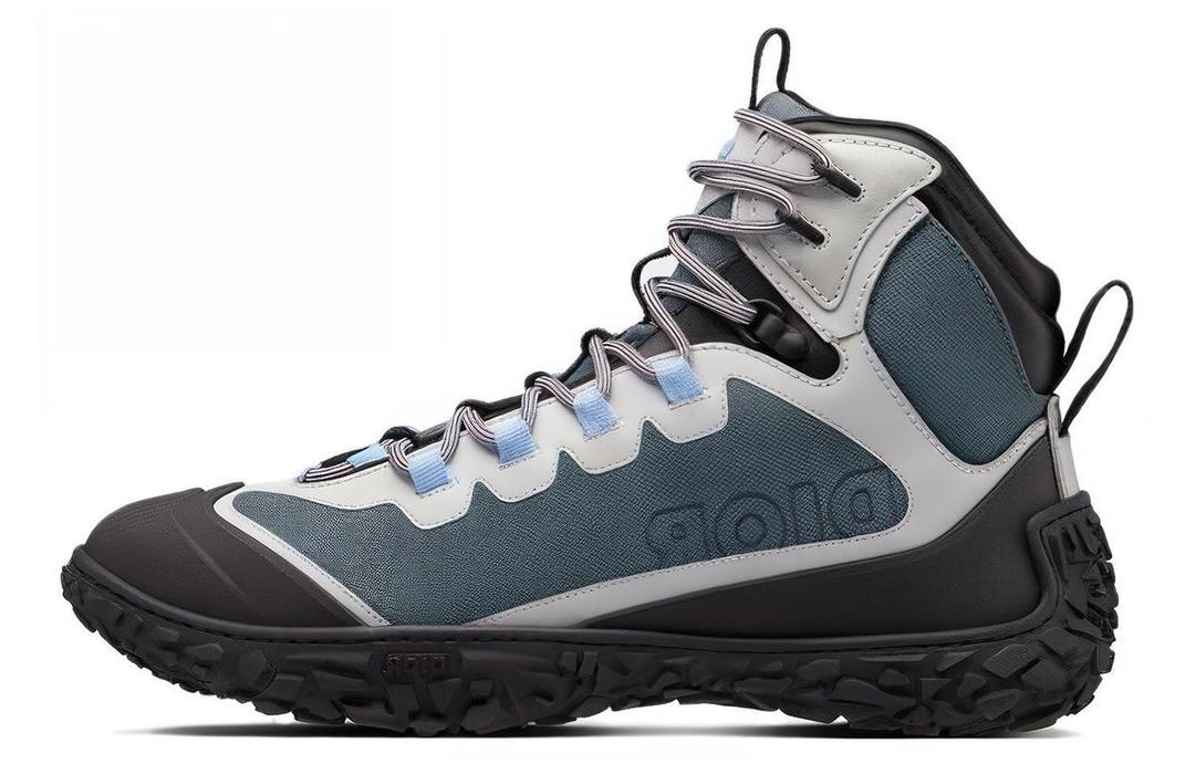 Dior Dior Diorizon Short Outdoor Boots Men's Green Gray