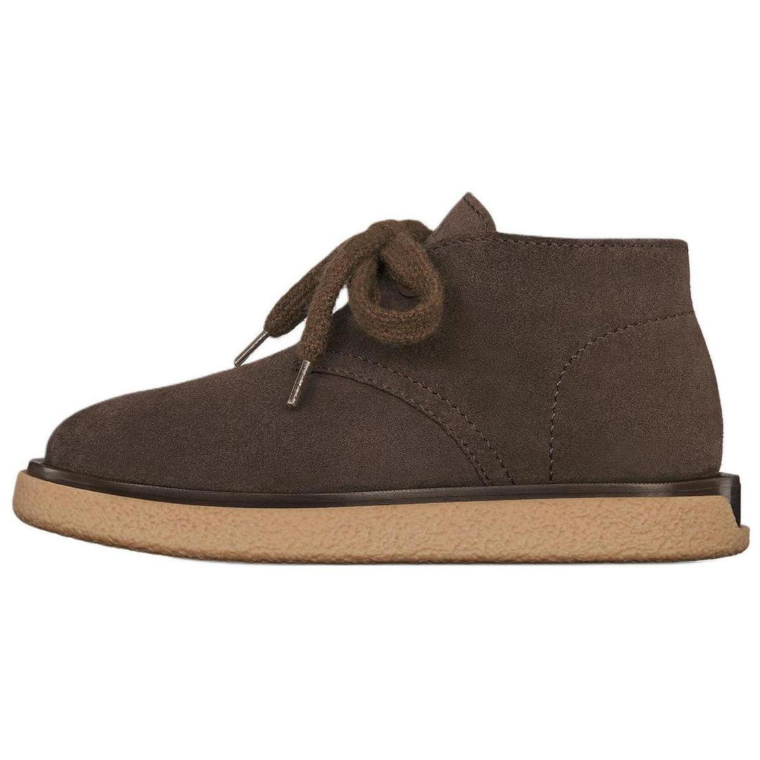 Dior Dior Sahara Ankle Boots Men's Dark Brown
