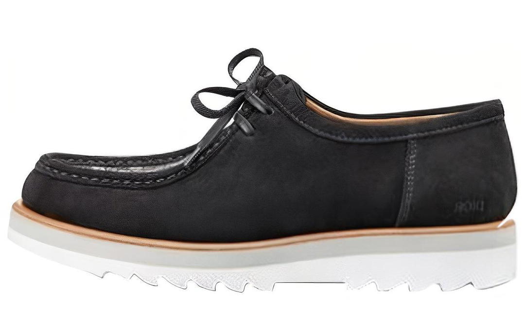 Dior Dior Lace Up Casual Shoes Men's Black