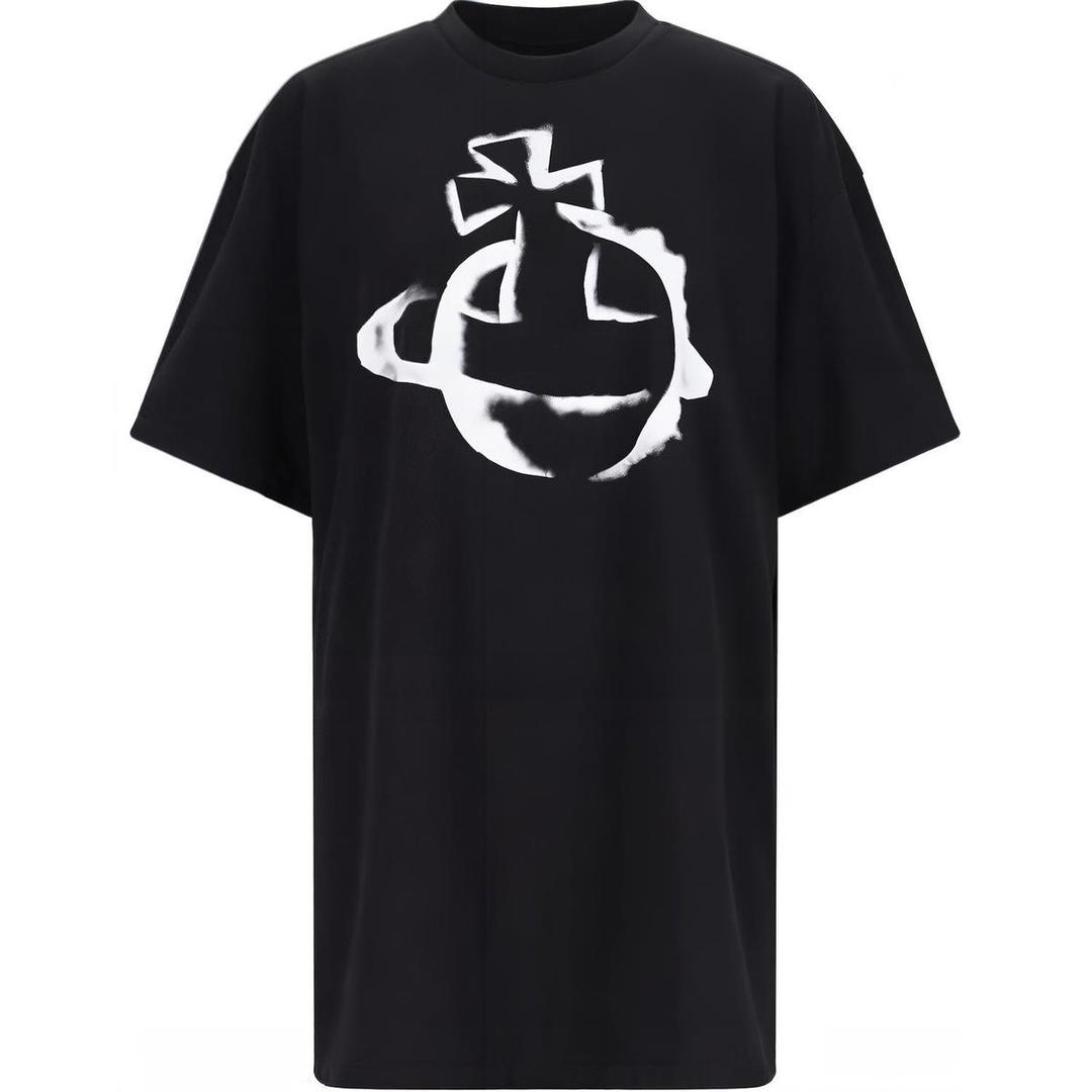 Vivienne Westwood Vivienne Westwood Orb Logo Printed Crewneck T Shirt