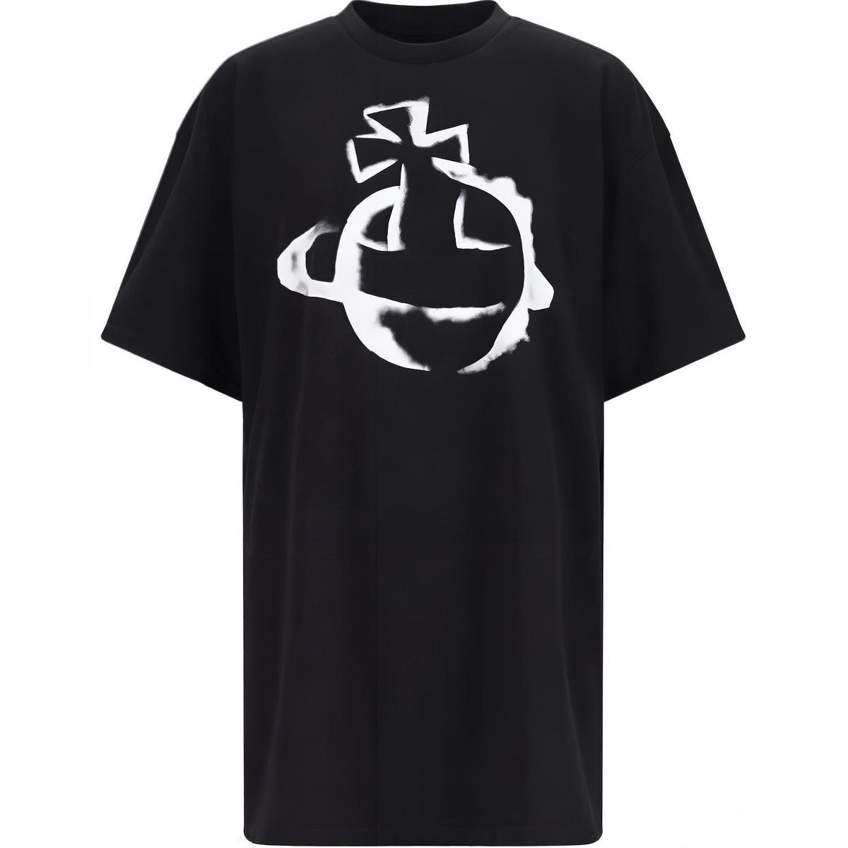 Vivienne Westwood Vivienne Westwood Orb Logo Printed Crewneck T Shirt