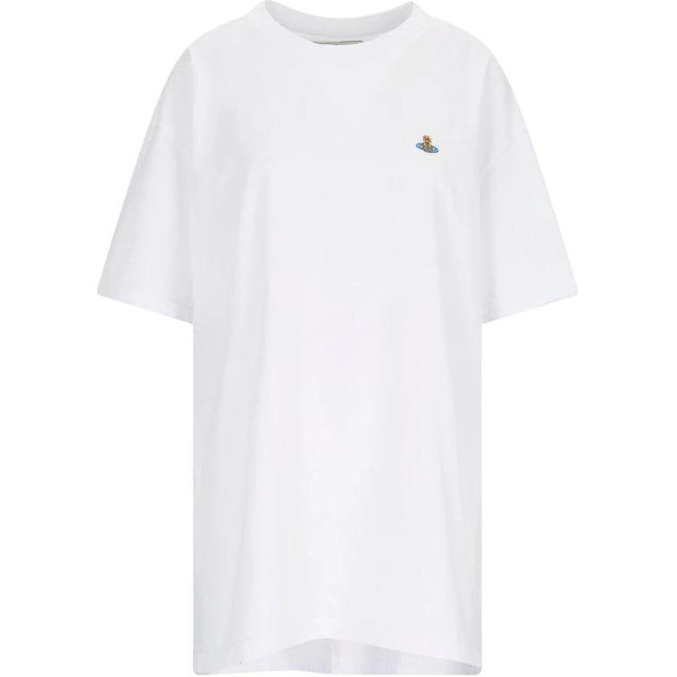 Vivienne Westwood Vivienne Westwood Logo Embroidered Crewneck T Shirt
