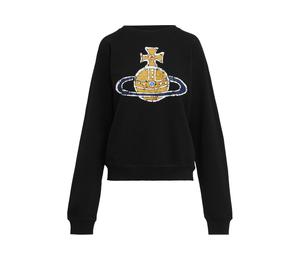 Buy Vivienne Westwood Orb Printed Crewneck Sweatshirt at Sasom – Authentic and Ready to Ship