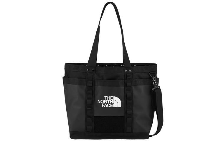 The North Face THE NORTH FACE Nylon Tote Bag Shopping Bag Shoulder Bag Crossbody Bag Handbags Regular Unisex Black