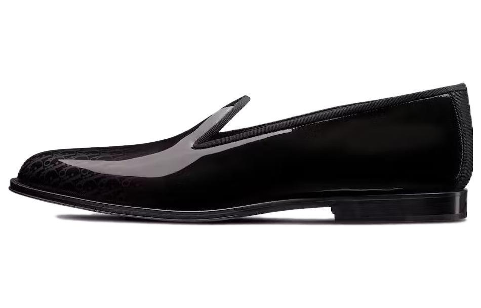 Dior Dior Timeless Loafers Casual Shoes Men's Black