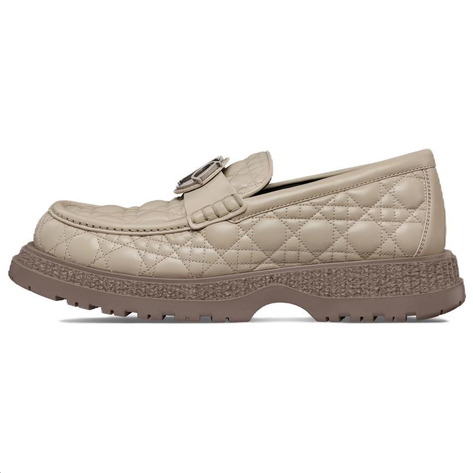 Dior Dior Timeless Loafers Men's Beige