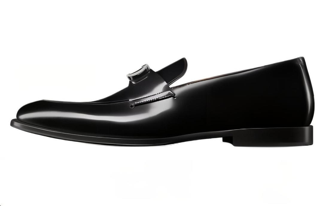 Dior Dior Timeless Loafers Men's Black