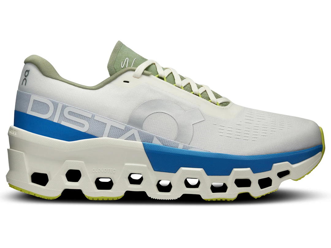 On On Cloudmonster 2 Distance White Lapis