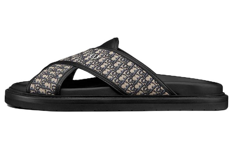 Dior Dior Aqua Sandal 'Dior Oblique Beige Black'