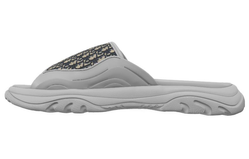 Dior Dior H Town Sandal 'Dior Oblique Grey Beige'