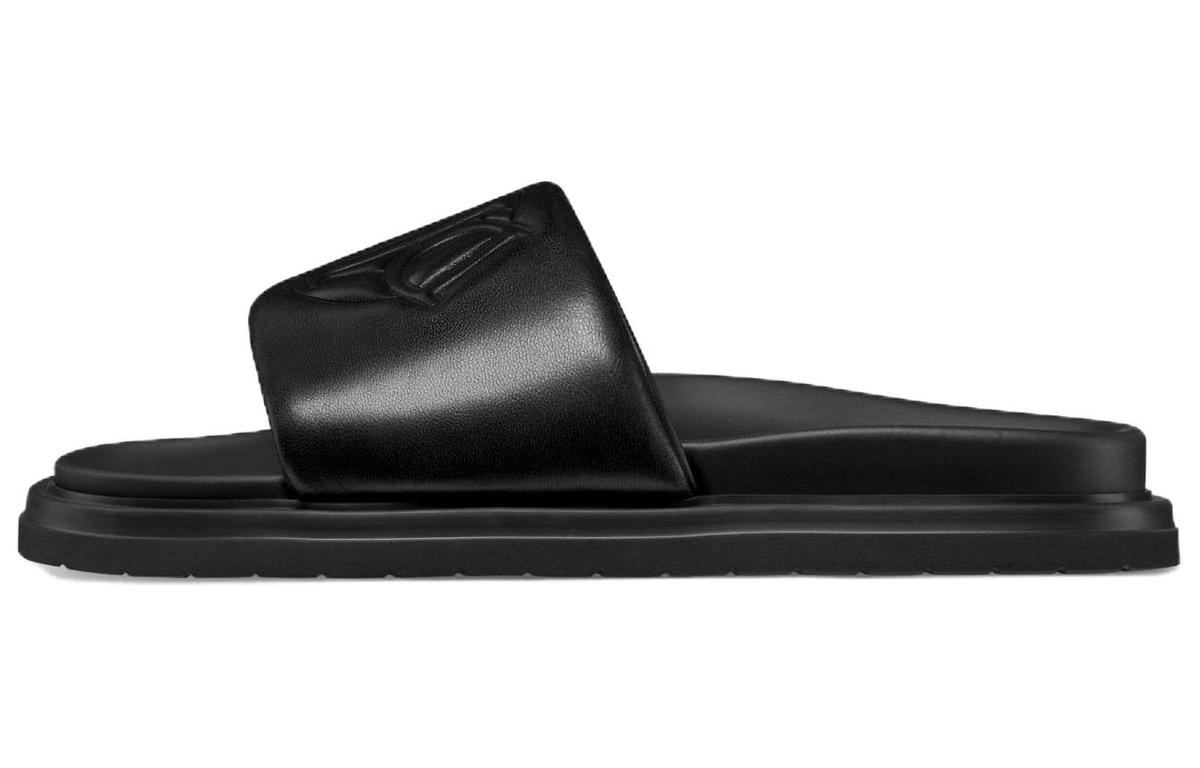 Dior Dior Aqua EVA Abrasion-Resistant Slide Slippers Men's Black