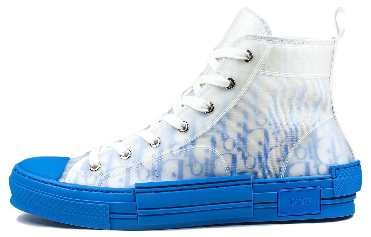 Dior Dior B23 High Top Gradient Blue