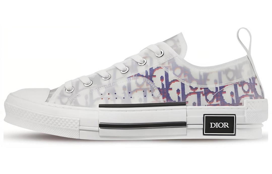 Dior Dior B23 Low Top Red Blue Oblique