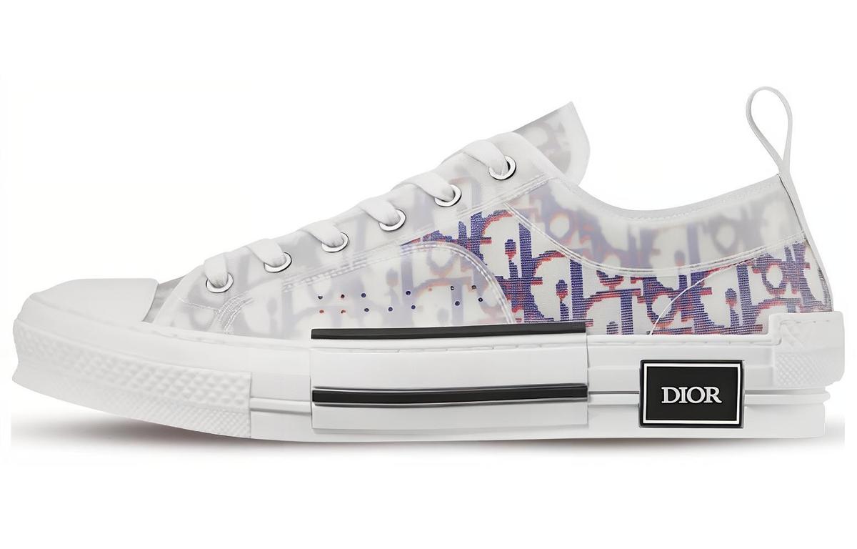 Dior Dior B23 Low Top Red Blue Oblique