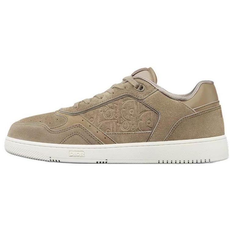Dior Dior B27 Low Top Skateboard Shoes Unisex Umber