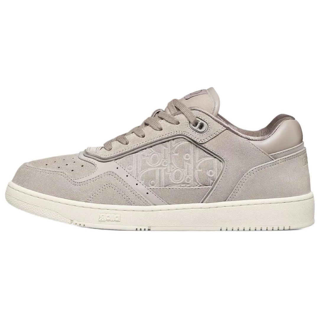 Dior Dior B27 Low Top Skateboard Shoes Unisex Gray