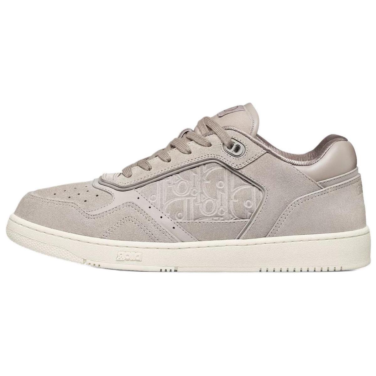 Dior Dior B27 Low Top Skateboard Shoes Unisex Gray
