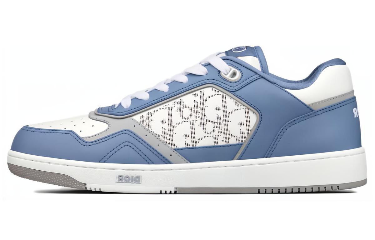 Dior Dior B27 Low Blue White Dior Oblique Galaxy Leather